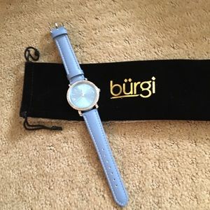 Lightly used burgi watch.